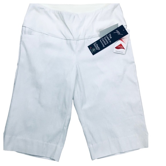 UP! Canada - “Thincredible” Lycra 22” Bermuda Shorts - Size 8 - Picture 1 of 11